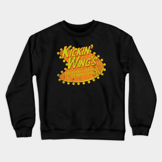 Kickin Wing Joe Dirt Crewneck Sweatshirt by PopCultureShirts